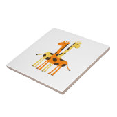 キッズキュートなジャングルキリン タイル (側面)