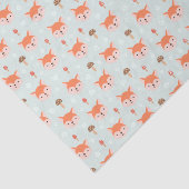 キッズキュートカートゥーンキツネ顔キノコ 薄葉紙 (詳細)