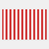 キッズキュートクリスマスジンジャーブレッドマンパターン ラッピングペーパーシート (正面)