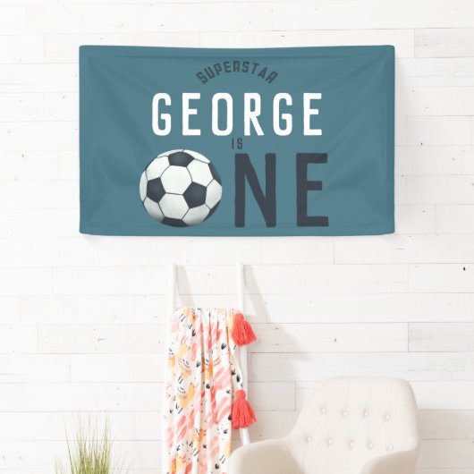 キッズキュートスポーツ1st誕生日パーティー 横断幕 (インサイチュ)