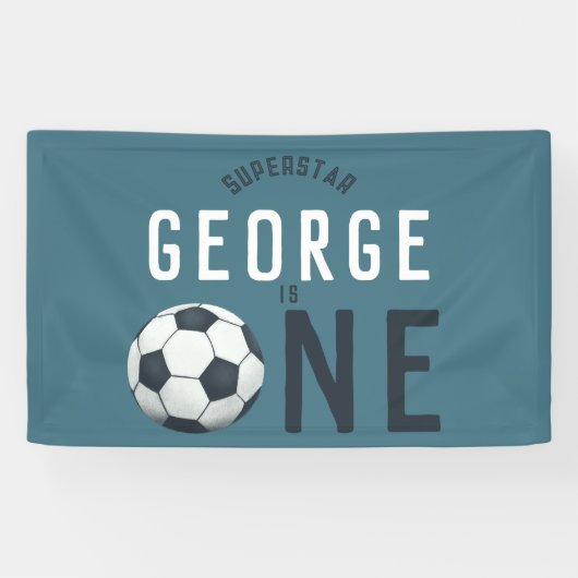 キッズキュートスポーツ1st誕生日パーティー 横断幕 (横)