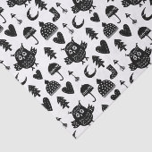 キッズキュートフクロムーンハート傘ウィンターハット 薄葉紙 (詳細)