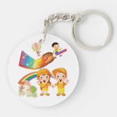 キッズキーチェーン キーホルダー (裏面)