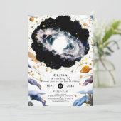 キッズギャラクティック宇宙誕生日 招待状 (スタンド正面)