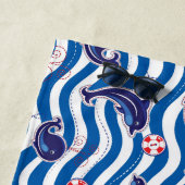 キッズクジラとイルカビーチタオル ビーチタオル (インサイチュ)