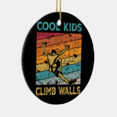 キッズクライムクールウォールエクストリームスポーツロック登山 セラミックオーナメント (右)
