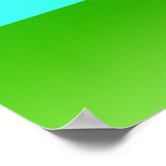 キッズクラ遊スルームパーソナライズされたポスター ポスター (角)