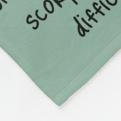 キッズクリスチャン祈りの言葉ウッドランドスコーピオングリーン | フリースブランケット (角)