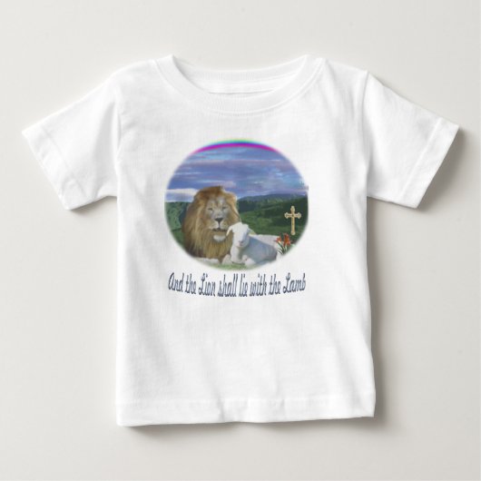 キッズクリスチャンtシャツ ベビーTシャツ (正面)