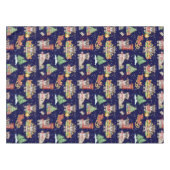 キッズクリスマスかわいいフェスティバル動物クマ テーブルクロス (正面(横))