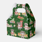 キッズクリスマスかわいいフェスティバル動物クマ フェイバーボックス (裏面サイド)