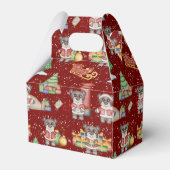 キッズクリスマスかわいいフェスティバル動物クマ フェイバーボックス (裏面サイド)