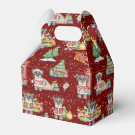 キッズクリスマスかわいいフェスティバル動物クマ フェイバーボックス