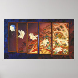 キッズクリスマスアート – The Christmas Bear ポスター