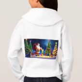 キッズクリスマステーマTシャツ (裏面)