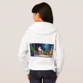 キッズクリスマステーマTシャツ (裏面フル)