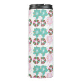 キッズクリスマスドーナツDoodleピンク タンブラー (裏面)