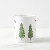 キッズクリスマスパーソナライズマグカップ コーヒーマグカップ (中央)