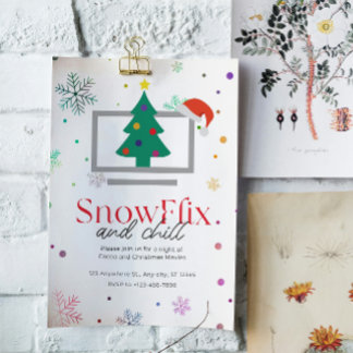 キッズクリスマスパーティの招待状 招待状