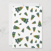 キッズクリスマス小妖精や小人ボーイハローレター 招待状 (裏面)