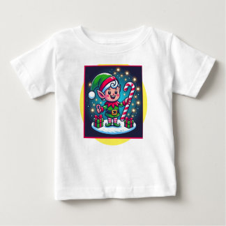 キッズクリスマスTシャツ ベビーTシャツ