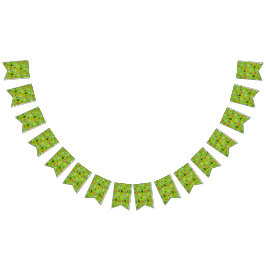 キッズクールハローウィンパーティ バンティングフラッグ