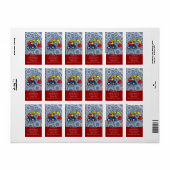 キッズクール建築トラック掘削機ディガー ラベル (フルシート)