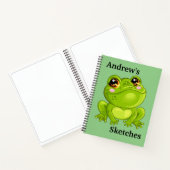 キッズグカスタマイズリーガエル ノートブック (内部)