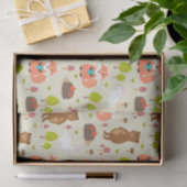 キッズグッドモーニングフォレストアニマルズキツネベアバニー 薄葉紙 (ギフト)