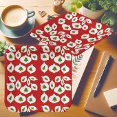 キッズグリーンクリスマスツリーオーナメント赤パーティーおもしろい ペーパープレート