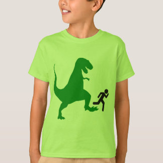 キッズグリーン恐竜 Tシャツ