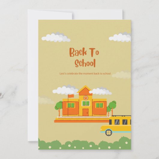 キッズグリーン迷彩柄カモフラージスクールポケットフォルダー 案内状 (正面)