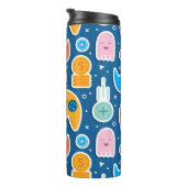 キッズゲーマーブルービデオゲームのプレイステーションパターン タンブラー (回転右)