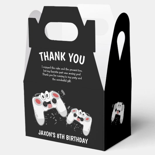 キッズゲームありがとうお誕生日パーティー フェイバーボックス (オープン)