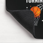 キッズゲーム私は3バスケットボールの3番目の誕生日を回している マウスパッド (コーナー)