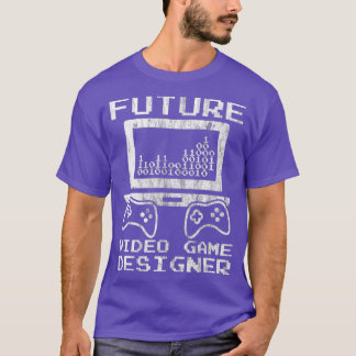キッズゲーム開発者の将来のビデオゲームデザイナー Tシャツ
