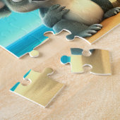 キッズコアラスジグソーパズル – トロピカル ジグソーパズル (側面)