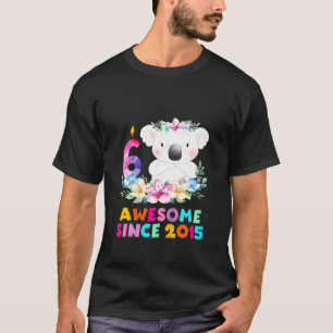 キッズコアラベア6年の誕生日服ボーイズ Tシャツ