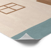 キッズコースタルアートプリント ポスター (角)