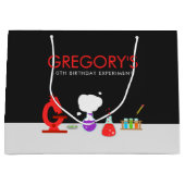 キッズサイエンス研究所パーティー ラージペーパーバッグ (正面)