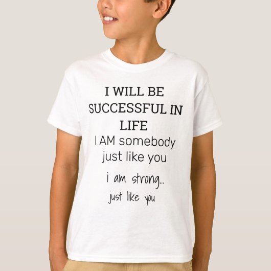 キッズサクセスシャツ Tシャツ (正面)