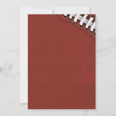 キッズサッカーパーティー誕生日招待状 招待状 (裏面)