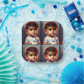 キッズサッカープレート ペーパープレート (パーティー)