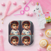 キッズサッカープレート ペーパープレート (パーティー)