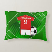 キッズサッカーベッドルームコレクション1 アクセントクッション (裏面)