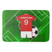 キッズサッカーベッドルームコレクション1 バスマット (正面)