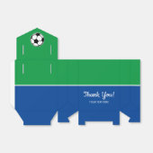 キッズサッカーボールスポーツカスタム誕生日感謝していユー フェイバーボックス (折り畳みなし)