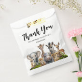 キッズサファリアニマルズ誕生日 フェイバーバッグ (封をした状態)