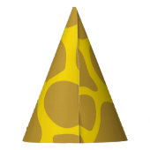 キッズサファリ誕生日パーティー パーティーハット (裏面)