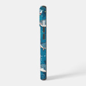 キッズサメの電話事件 iPhone 15ケース (左側面)